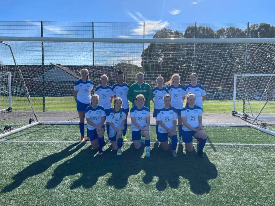 Photo of Chichester College Ladies’ football team