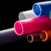 custom coloured plastic tube manufacture