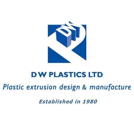 dw plastics logo with slogan D W Plastics logo