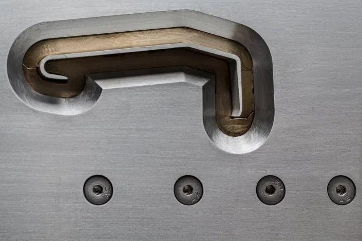 A plastic extrusion tool