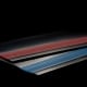 flexible co extrusions in red and blue